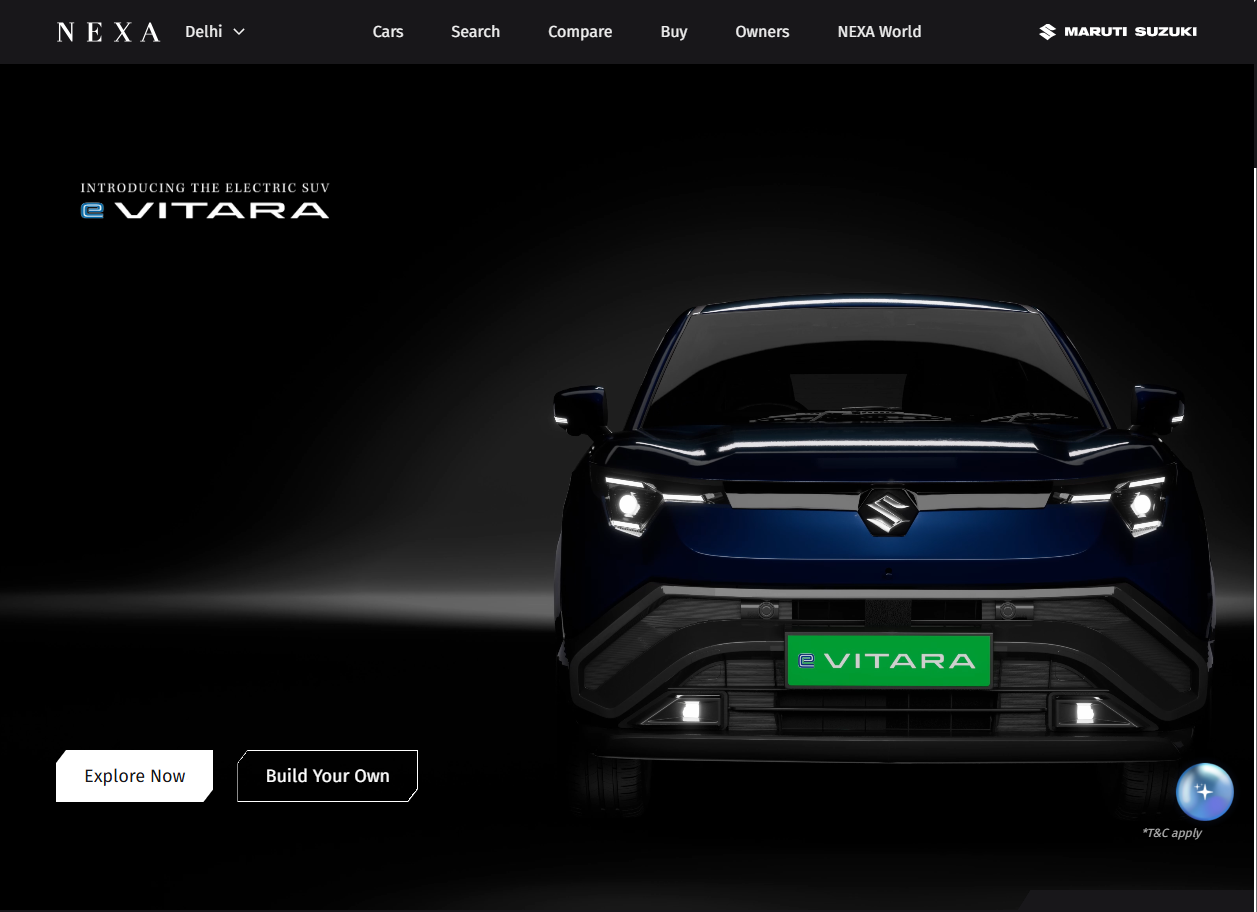 NEXA Experience marketing campaign India