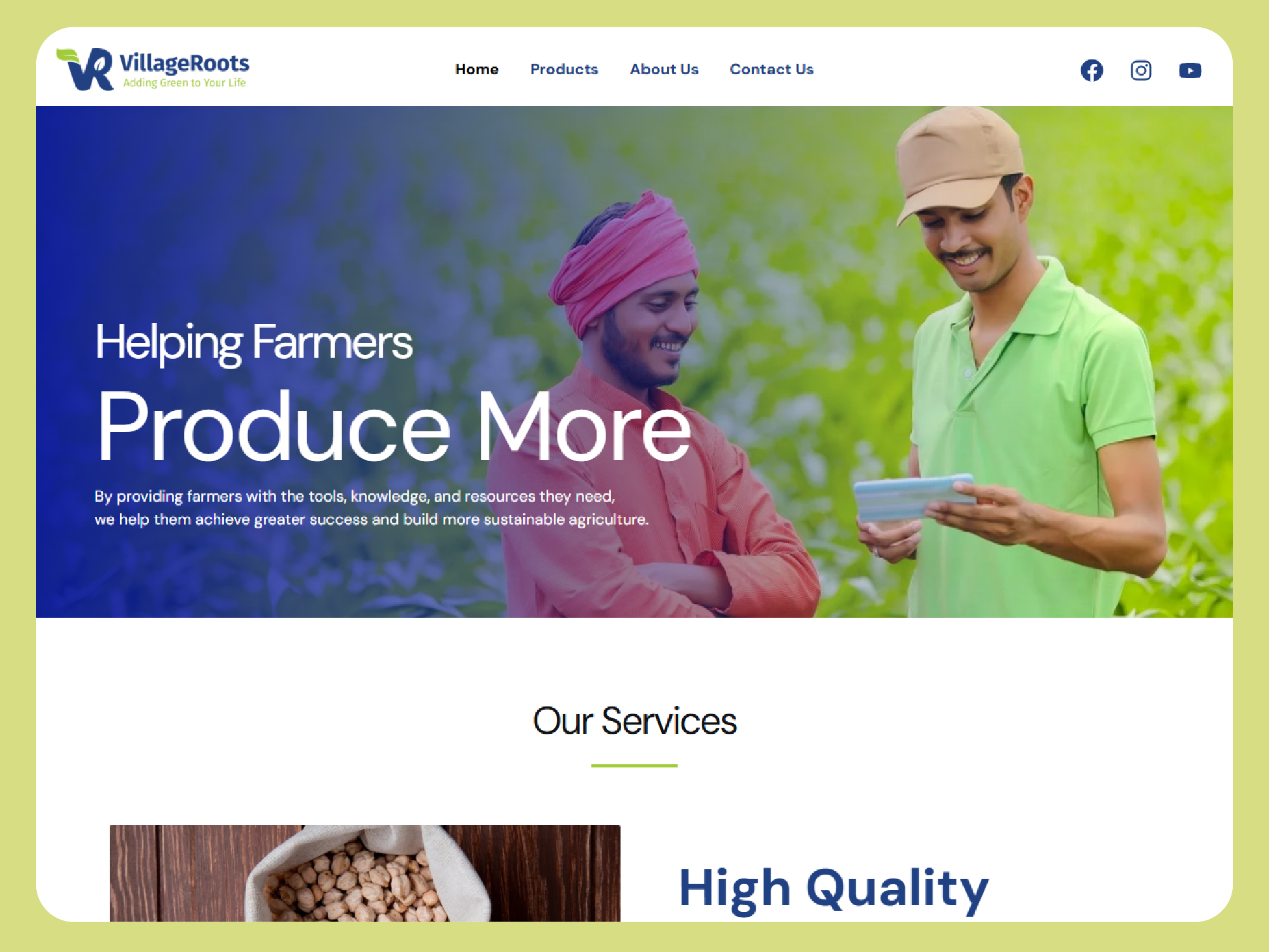 Village Roots Seeds Website